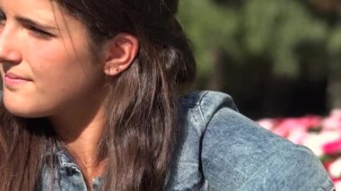 Genç kadın kişi rahatlatıcı