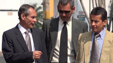 Yaşlı İspanyol iş erkekler