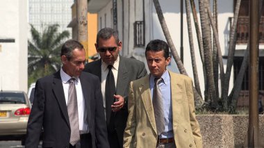 yürüyüş iş adamları