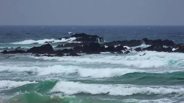 Ocean Waves Stormy Weather — Stock Photo, Image