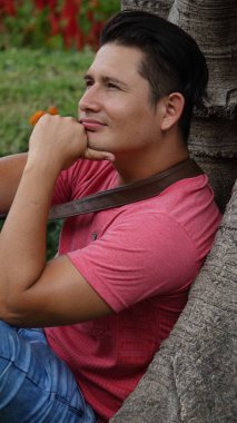 Bir adamın stok fotoğraf