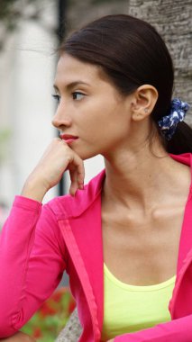 düşünme genç kız