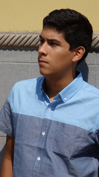 Serious Hispanic Teen — Stock Photo, Image