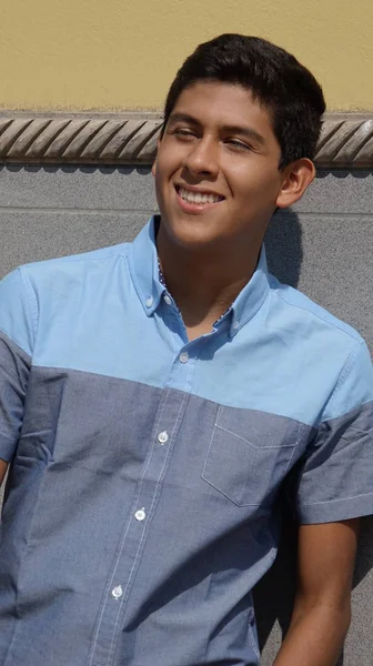 Boy Teen Smiling — Stock Photo, Image