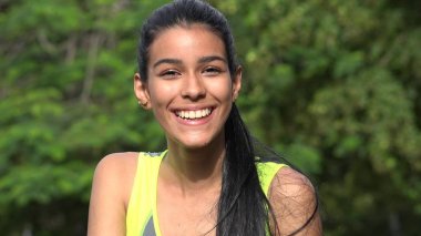 Güzel Teen açık havada