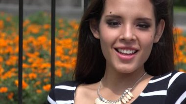 Pretty genç kız