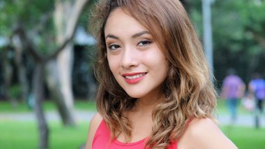 genç bir kadın Parkı