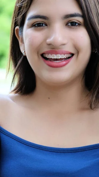 Excited Beautiful Female — Stock Photo, Image