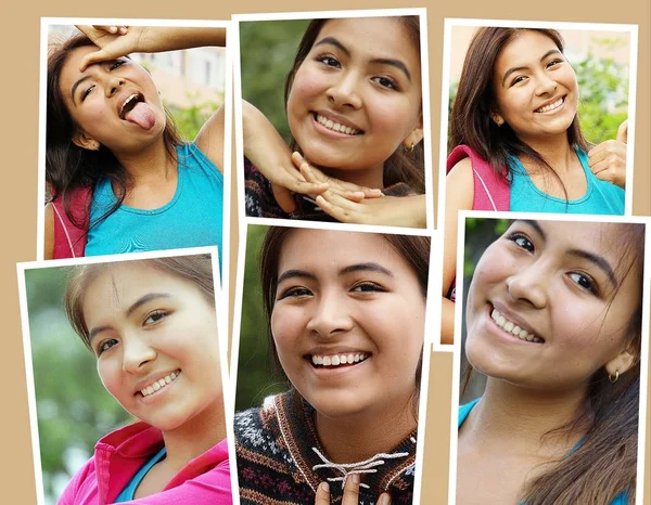 Peruvian Female Collage
