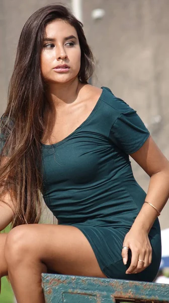 Kadın genç ve korku