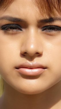 Perulu kadın yüzü