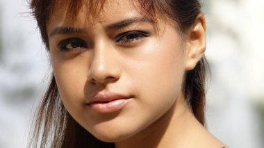 Perulu kadın yüzü