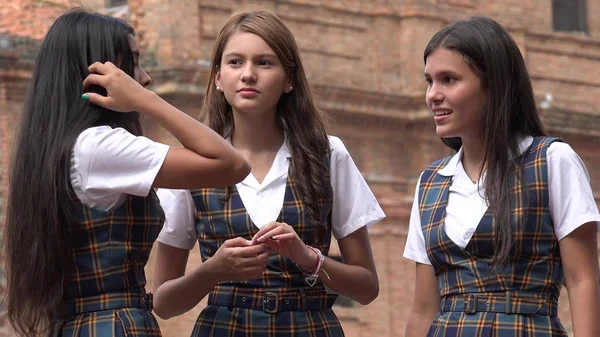 Gruppo di studenti infelici — Foto Stock