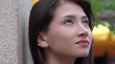 Kadın Teen merak veya hayal