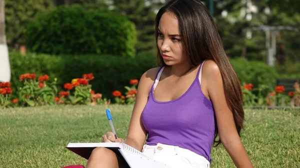 Bir kız Teen öğrenci