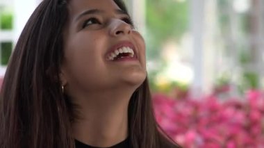 sevimli kadın genç