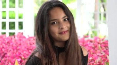 Güzel İspanyol kadın genç