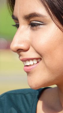 Bir kızın portresi.