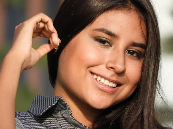 Persona joven peruana — Foto de Stock