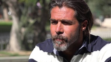 Düşünme Avrupa erkek