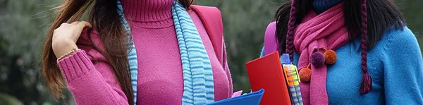 Femei pulovere Vremea rece — Fotografie, imagine de stoc