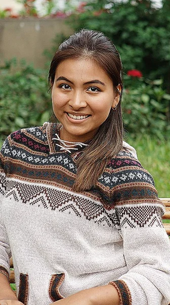 Ein peruanischer Teenager — Stockfoto