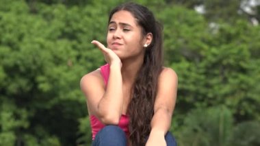 Sabırsız sinir kadın Teen