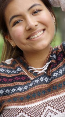 Genç kadın ve güzellik