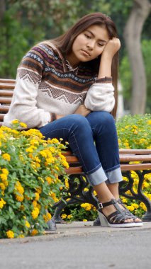 Endişe verici Perulu kişi