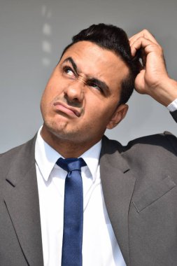 İş adamı ve karışıklık