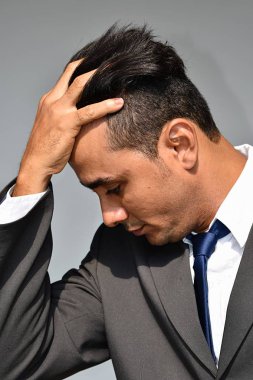 İş adamı ve endişe