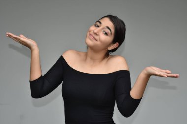 Kız genç kararsız