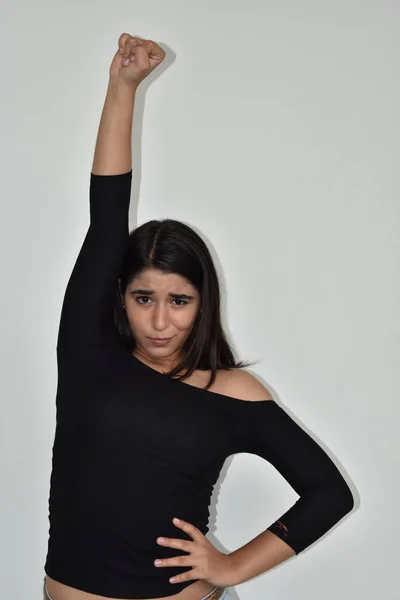 Colombian Girl Posing — Stock Photo, Image