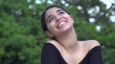 Hayal kadın İspanyol genç