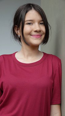 Güzel kız ve mutluluk