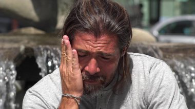 Stres altında erkek