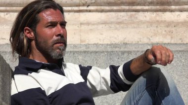 Bir kişi rahatlatıcı