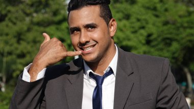 İş adamı kullanarak hücre