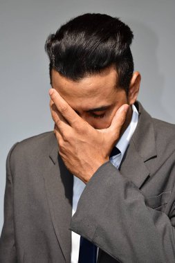 İş adamı ve üzüntü