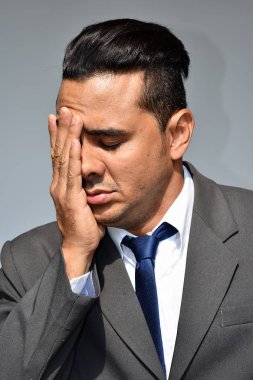 mutsuz iş adamı