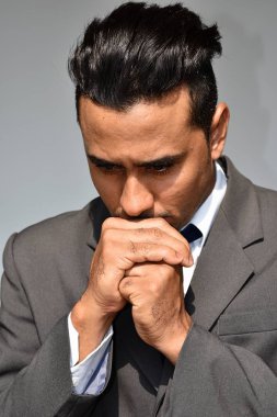 İş adamı ve endişe