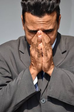 İş adamı ve umutsuzluk