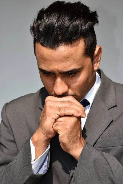 İş adamı ve endişe