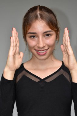 Genç Kolombiyalı genç ve büyük