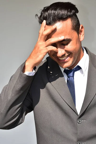 Homem de negócios feliz — Fotografia de Stock