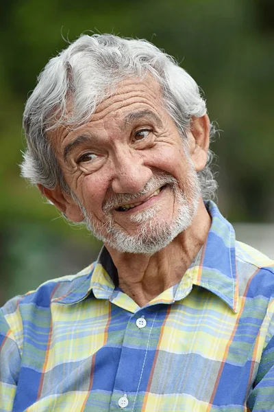 Portret starszego mężczyzna kolumbijski — Zdjęcie stockowe
