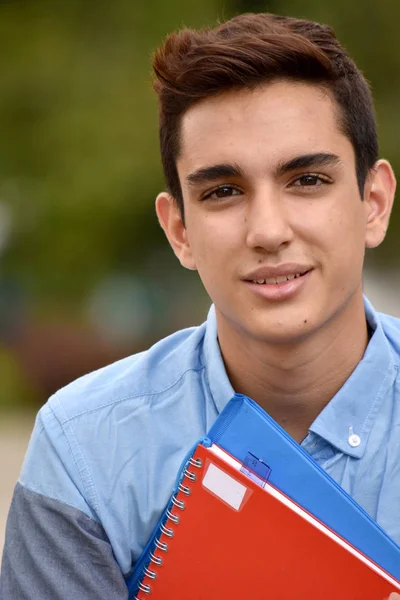 Retrato de estudiante colombiano — Foto de Stock