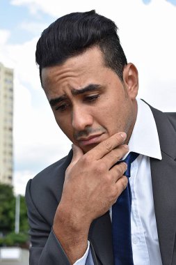 Karışık Latino iş adamı