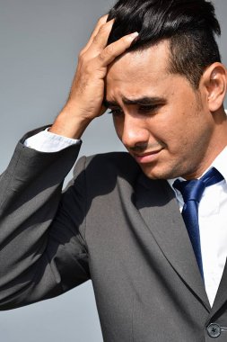 stres altında iş adamı