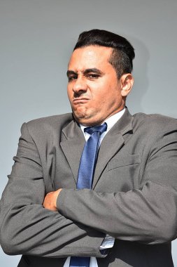 Bir kızgın iş adamı